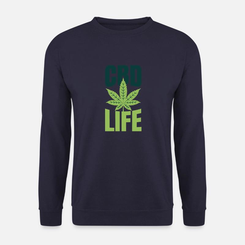 CBD LIFE - Unisex Pullover - Navy