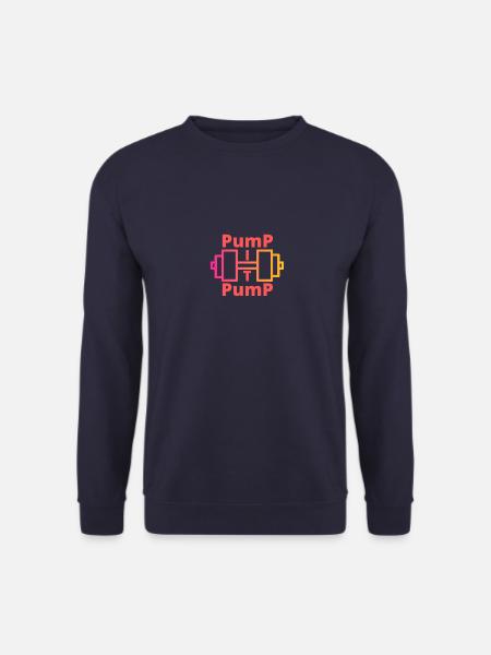 Pump it Pump - Unisex Pullover - Navy