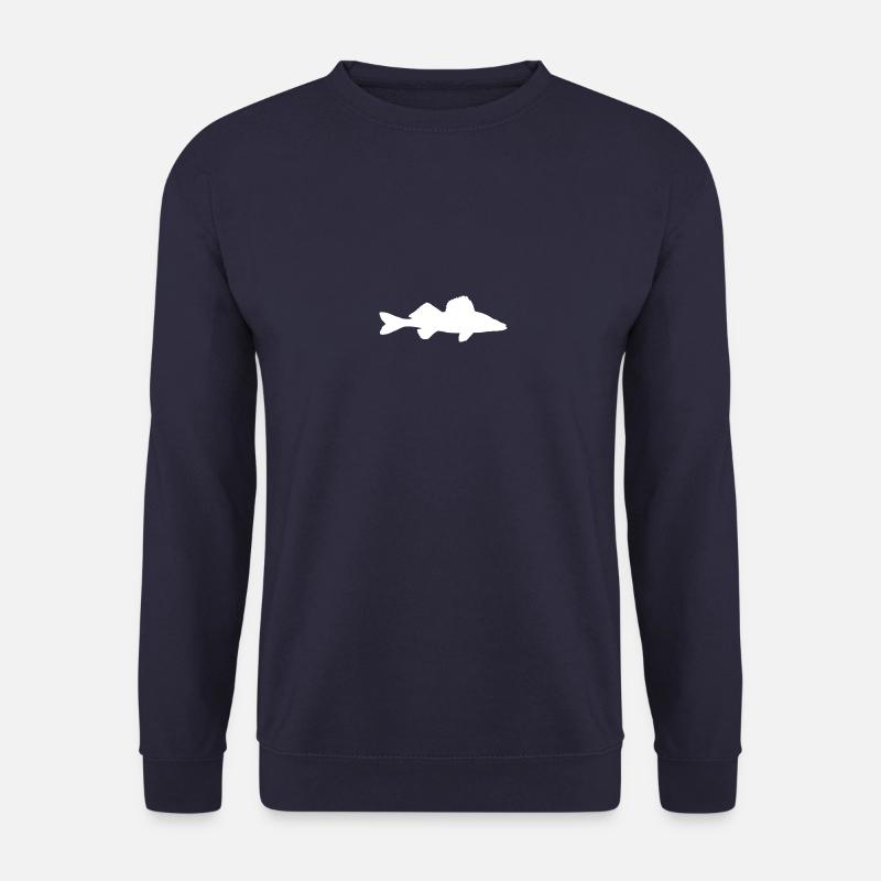 Zander weiss - Unisex Pullover - Navy