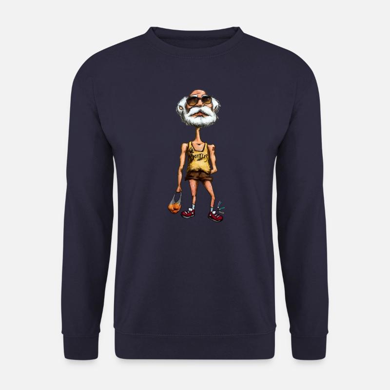 RocknRollGrandPa - Unisex Pullover - Navy