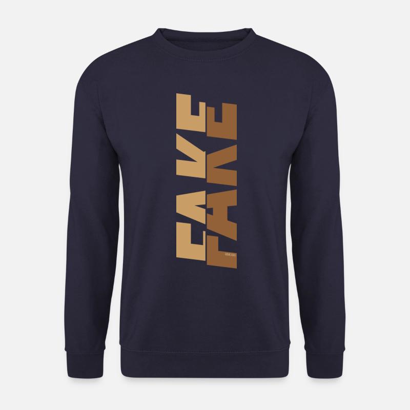 Fake superscript - Unisex Sweatshirt - navy