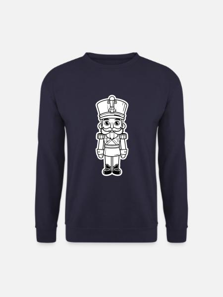 Nutcracker Christmas Symbol - Unisex Sweatshirt - navy
