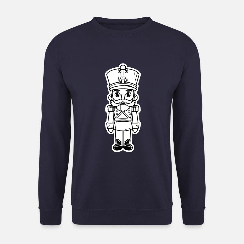 Nutcracker Christmas Symbol - Unisex Sweatshirt - navy