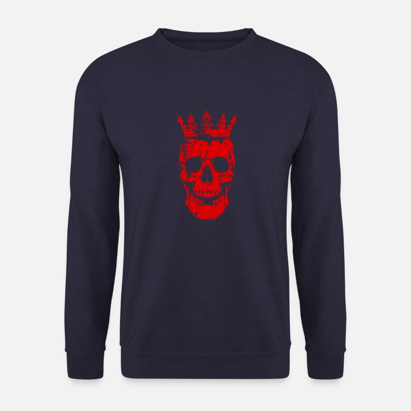 König Totenkopf Krone - Unisex Pullover - Navy