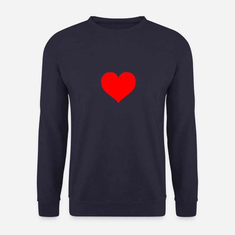 herz - Unisex Pullover - Navy