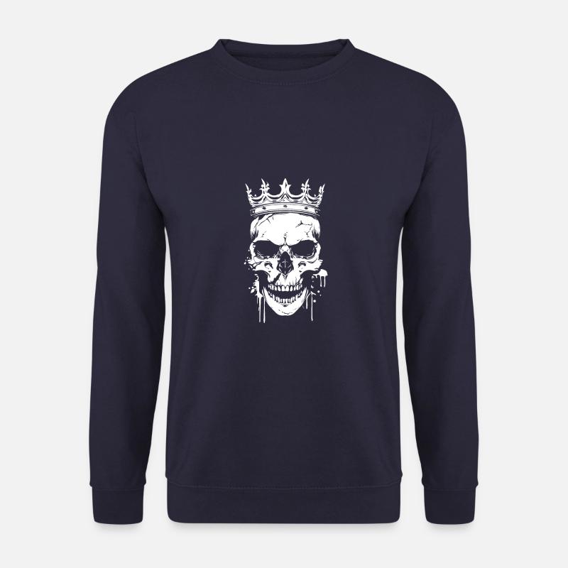 King Skull - Unisex Sweatshirt - navy