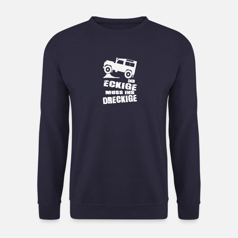 Land-Rover Defender Der Eckige - Unisex Pullover - Navy