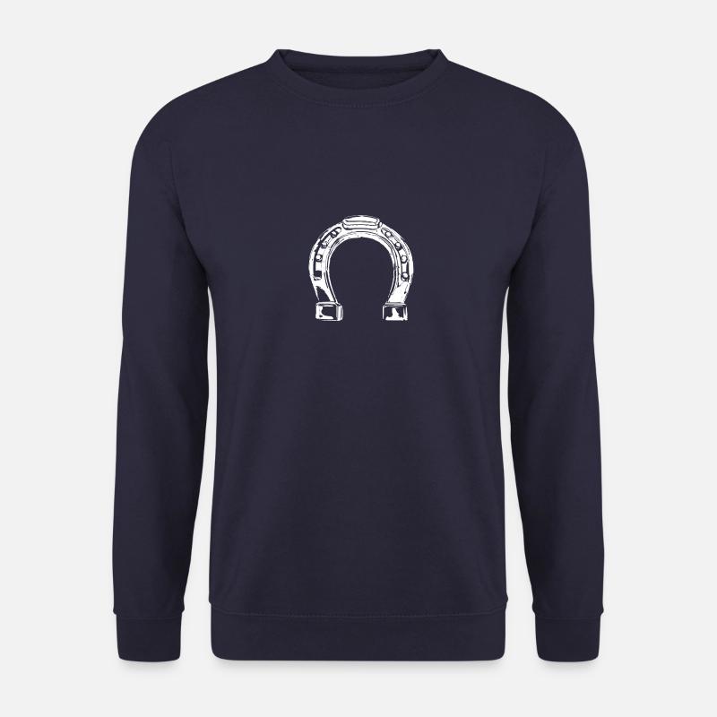 Hufeisenweiß - Unisex Pullover - Navy