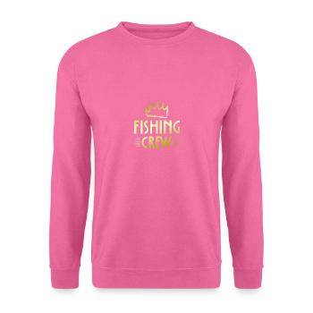 Équipage de pêche - Sweat-shirt Unisexe - rose - Devant