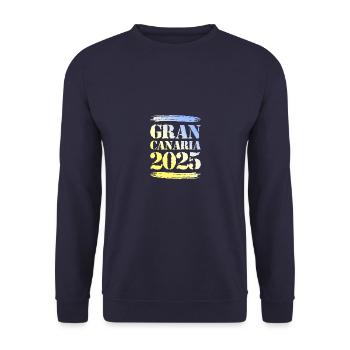 Gran Canaria 2025 - Sweat-shirt Unisexe - marine - Devant - Alina (178cm) & Michal (187cm)