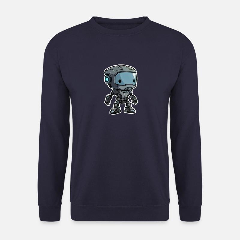 Roboter Little - Unisex Pullover - Navy