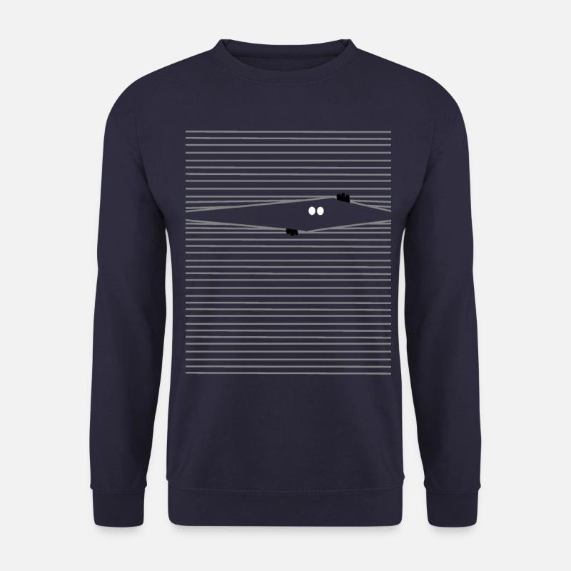 Gefängnis Gardinen Lustig - Unisex Pullover - Navy
