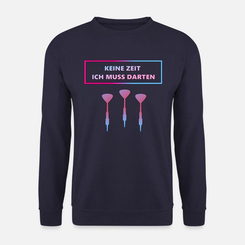 Fléchettes fléchettes fléchettes - Sweat-shirt Unisexe - marine