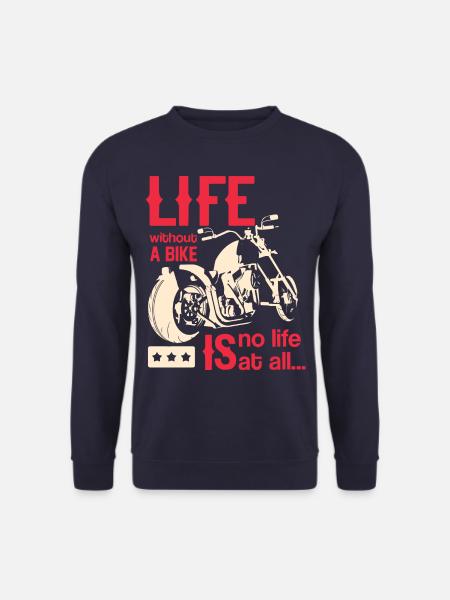 Motorrad - Unisex Pullover - Navy