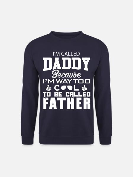 super cool daddy - Unisex Sweatshirt - navy