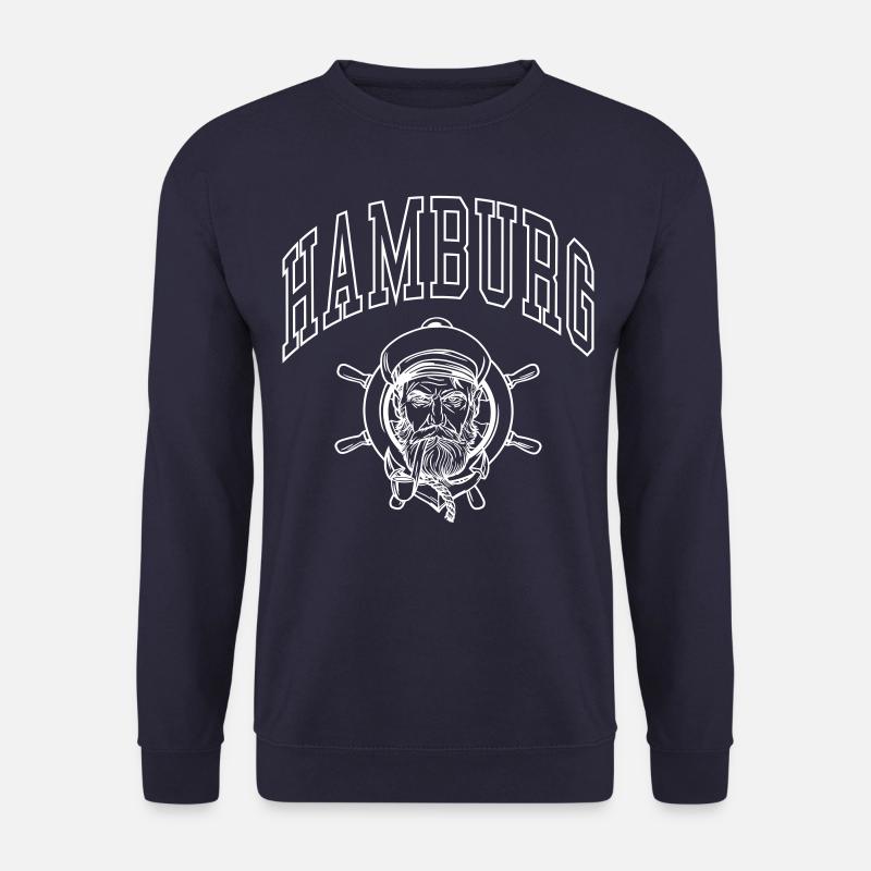 Hamburg - Unisex Pullover - Navy