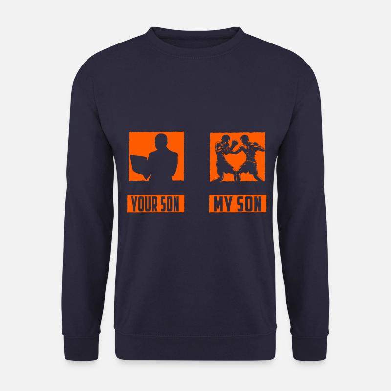 Boxen Mein Sohn Dein Sohn - Unisex Pullover - Navy