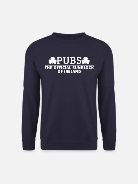 Irische Pubs St Patricks Day - Unisex Pullover - Navy