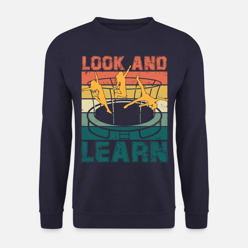 Schauen und lernen - Unisex Pullover - Navy