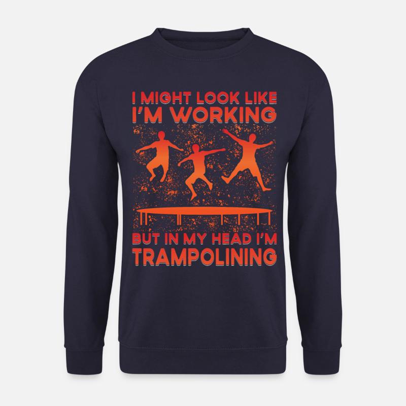 Trampoline - Unisex Sweatshirt - navy