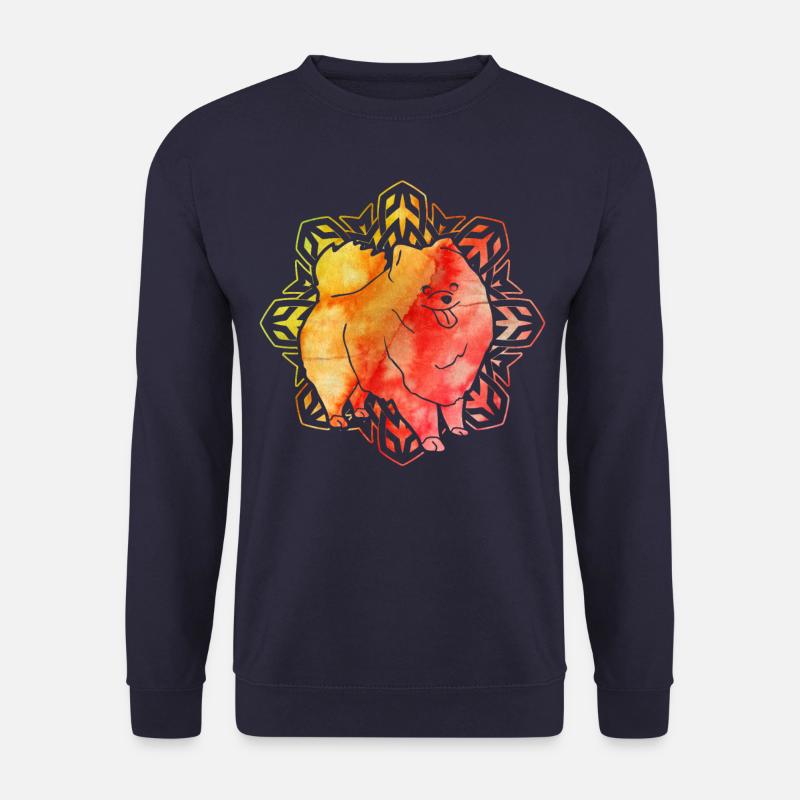 Pomeranian Zwergspitz - Unisex Sweatshirt - navy