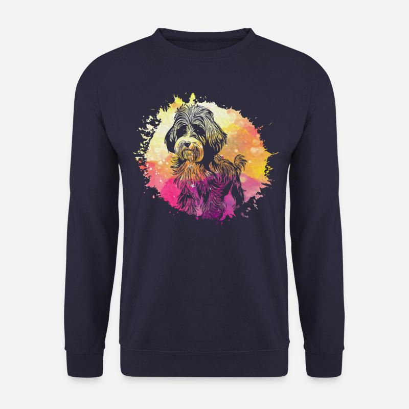 Havanese Retro - Unisex Sweatshirt - navy