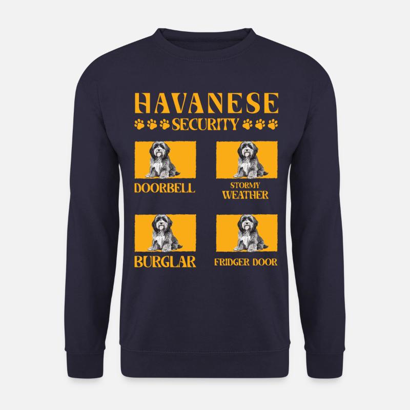 Havanese Security - Unisex Sweatshirt - navy