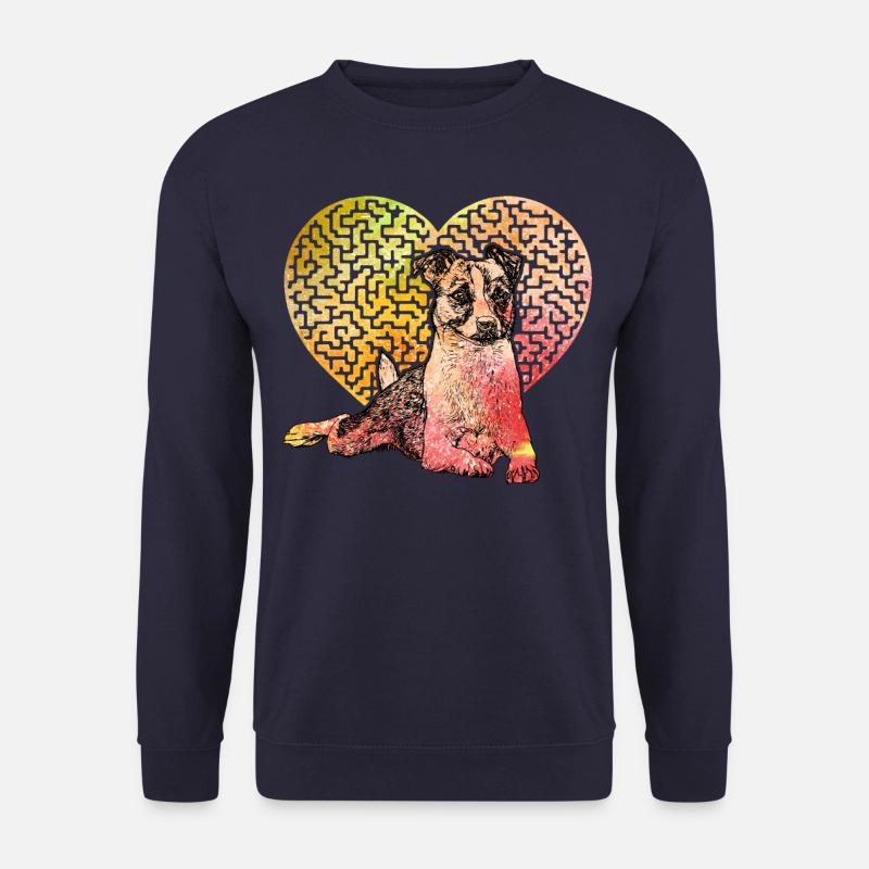 Jack Russell Terrier - Unisex Sweatshirt - navy