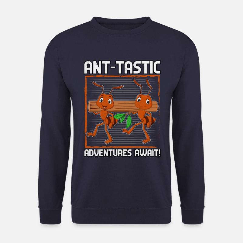 Ant-tastic adventures await - Unisex Sweatshirt - navy