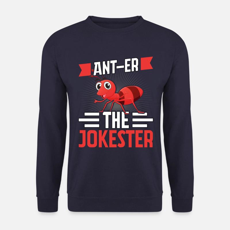 Ant-er the jokester - Unisex Pullover - Navy