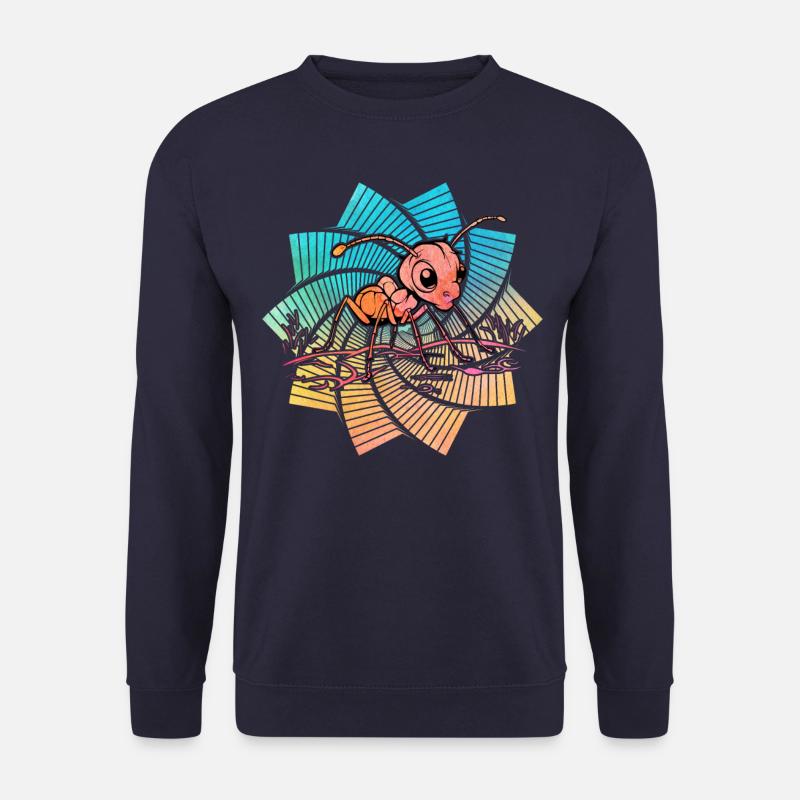 Ameise Retro - Unisex Pullover - Navy