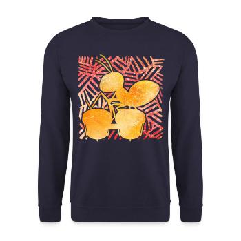 Ameise - Unisex Pullover - Navy - Vorne - Alina (178cm) & Michal (187cm)