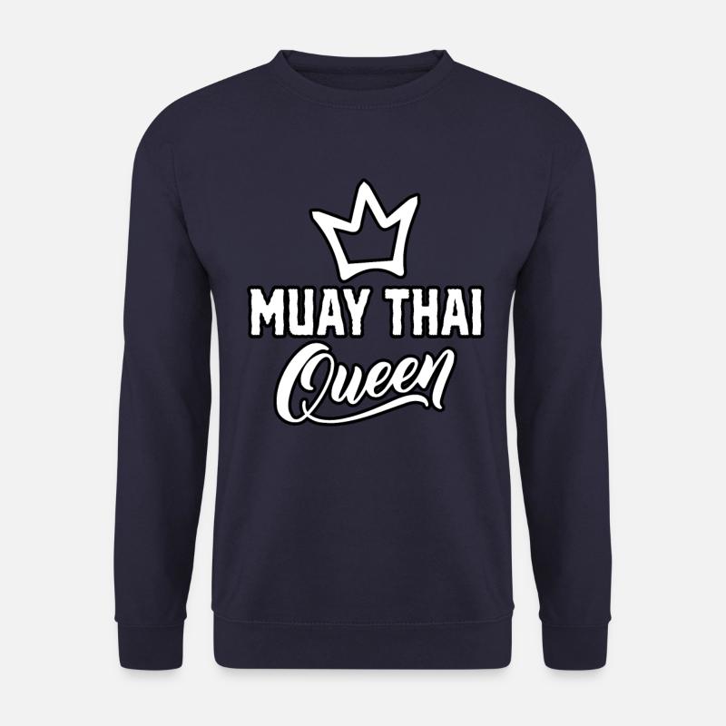 Muay Thai Queen - Unisex Sweatshirt - navy