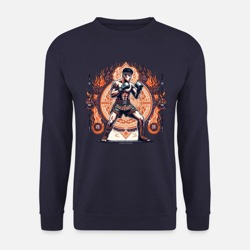 Muay Thai - Unisex Sweatshirt - navy