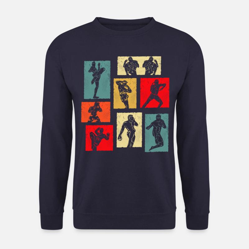 Muay Thai - Unisex Pullover - Navy