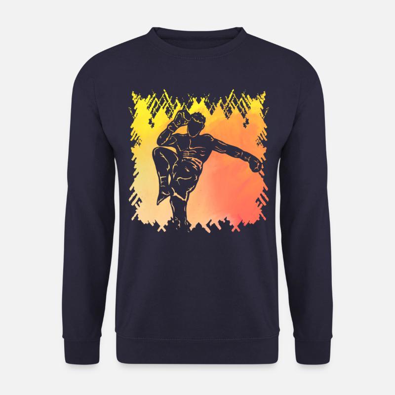 Muay Thai - Unisex Sweatshirt - navy