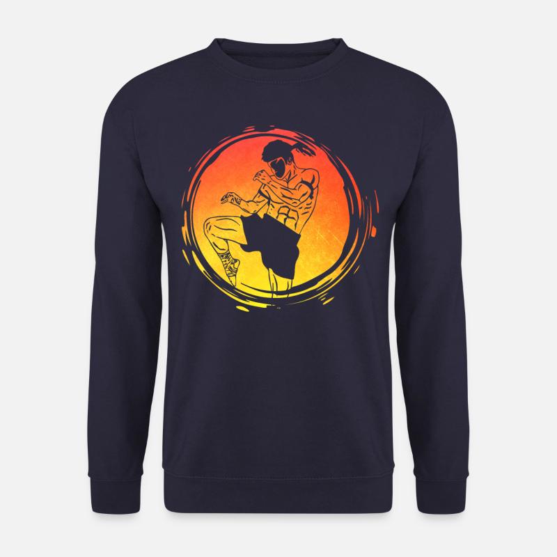 Muay Thai - Unisex Sweatshirt - navy