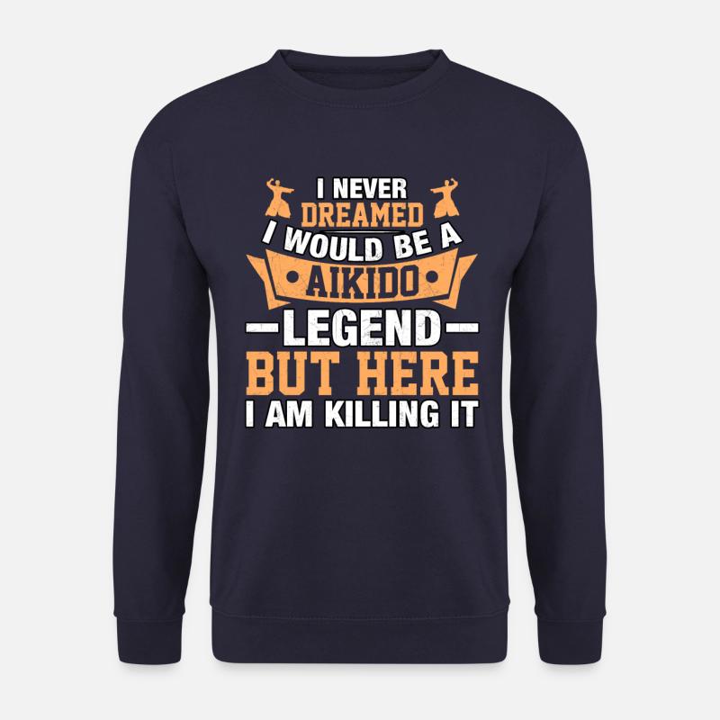 Aikido-Legende - Unisex Pullover - Navy