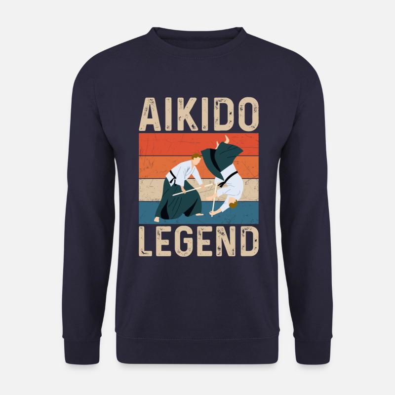Aikido-Legende - Unisex Pullover - Navy