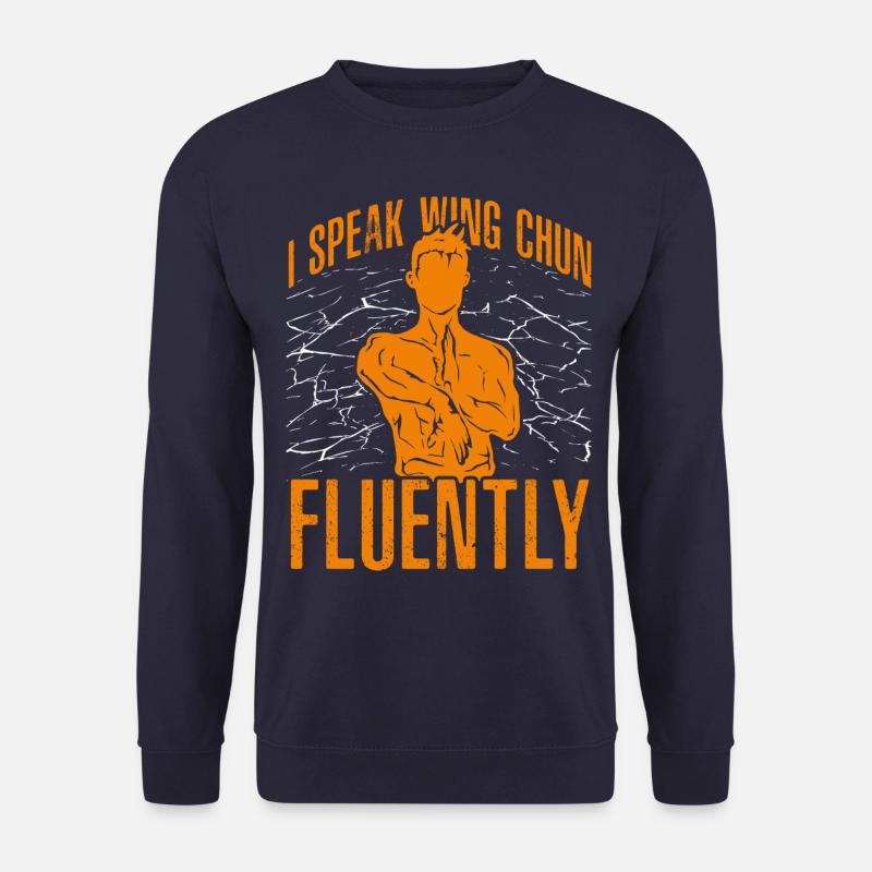 Je parle couramment le Wing Chun - Sweat-shirt Unisexe - marine