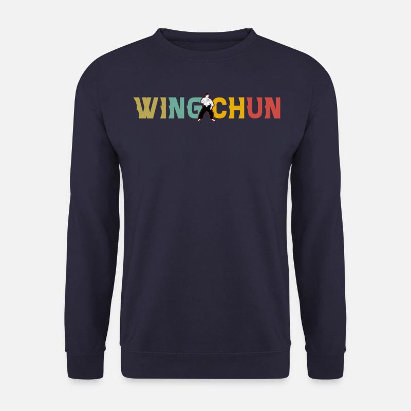 Wing Chun - Unisex Pullover - Navy