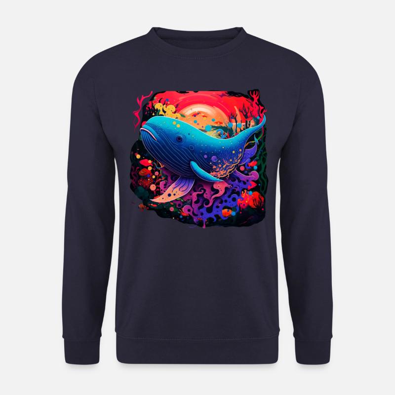 Blauwal - Unisex Pullover - Navy