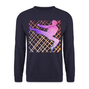 Taekwondo - Sweat-shirt Unisexe - marine - Devant - Alina (178cm) & Michal (187cm)