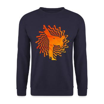 Taekwondo - Sweat-shirt Unisexe - marine - Devant - Alina (178cm) & Michal (187cm)