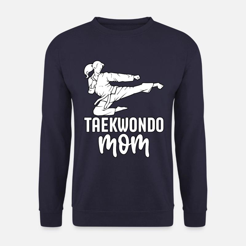 Taekwondo-Mutter - Unisex Pullover - Navy