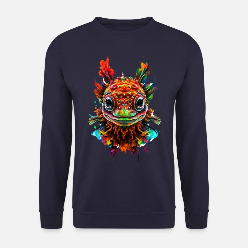 Axolotl - Unisex Sweatshirt - navy
