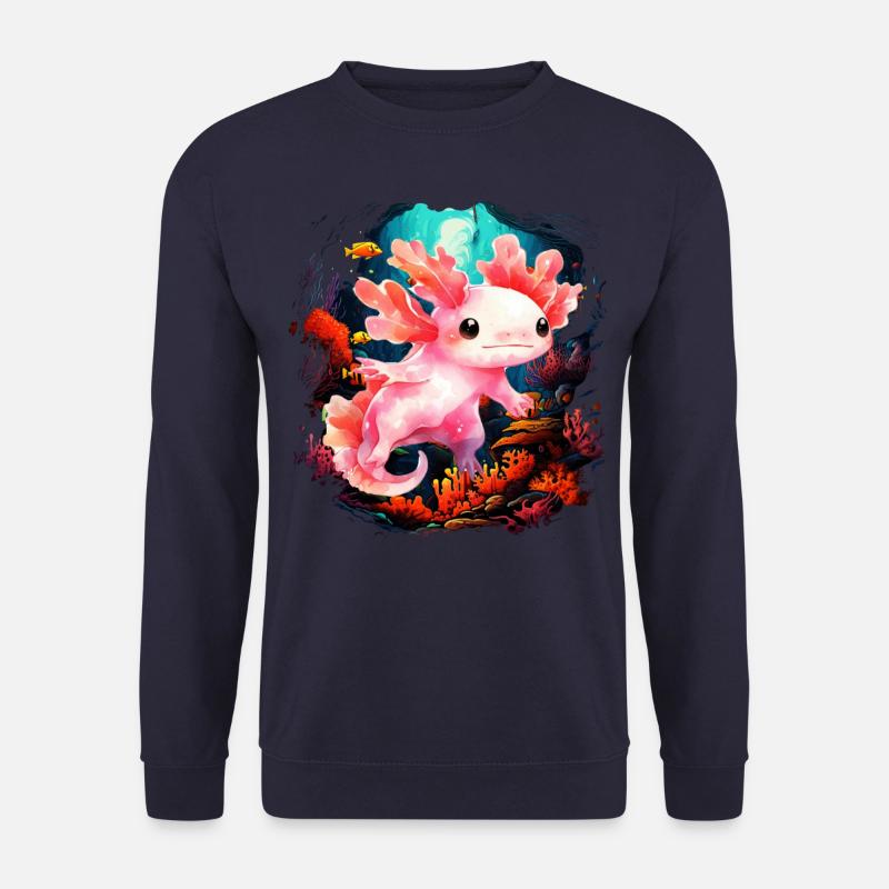 Axolotl - Unisex Sweatshirt - navy