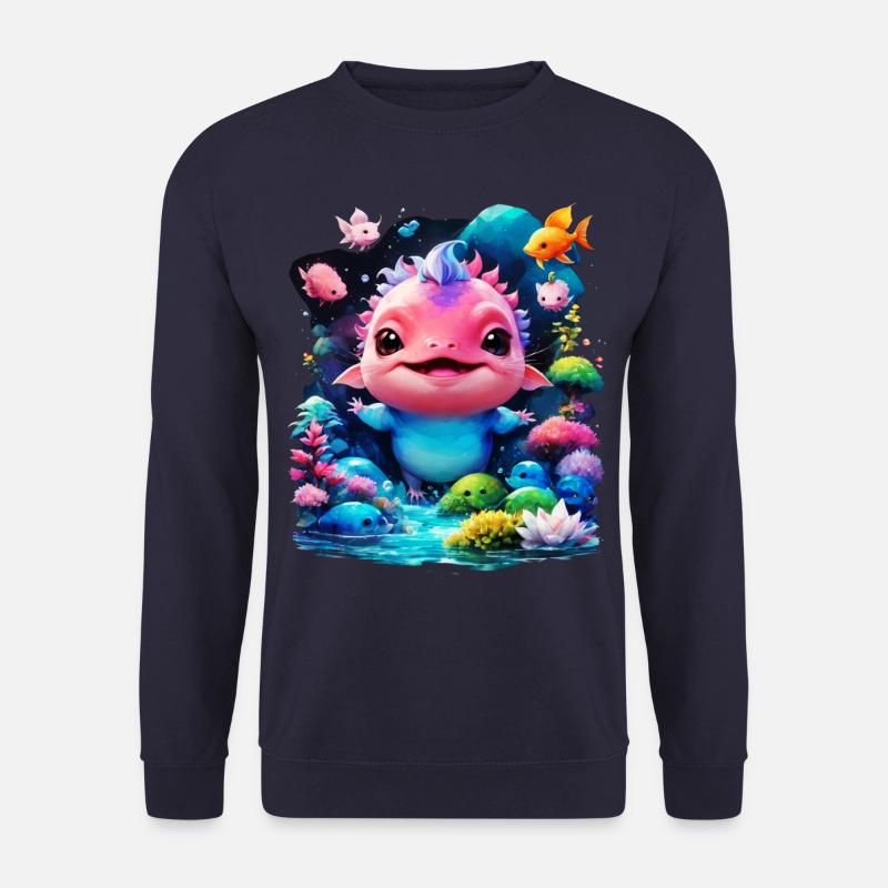 Axolotl - Unisex Sweatshirt - navy