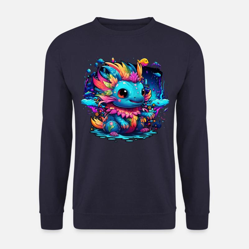 Axolotl - Unisex Sweatshirt - navy