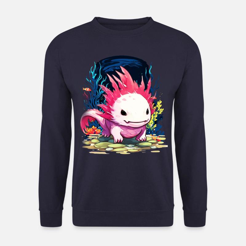 Axolotl - Unisex Sweatshirt - navy